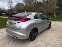 Used Honda Civic 2013 Silver Hatchback