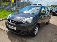 Used Nissan Micra Visia 80 HP (58 kW) 2014 Black Hatchback