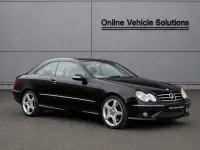 Used Mercedes CLK350 2007 Black Coupe