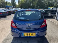 Used Vauxhall Corsa Club 78 HP (57 kW) 2008 Blue Hatchback