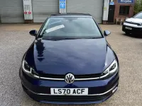 Used VW Golf VII Edition 115 HP (84 kW) 2020 Blue Hatchback