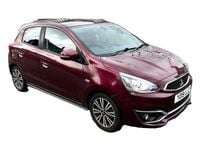 Used Mitsubishi Mirage 79 HP (58 kW) 2019 Mauve/purple Hatchback