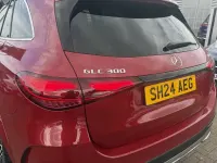 Used Mercedes GLC300 AMG line 258 HP (189 kW) 2024 Red SUV