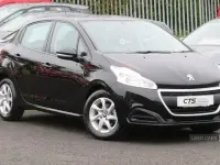 Used Peugeot 208 2022 Black Hatchback