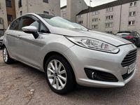 Used Ford Fiesta Titanium 2017 Silver Hatchback