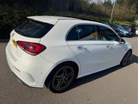 Used Mercedes A180 AMG Line Premium Plus 116 HP (85 kW) 2018 White Hatchback