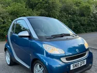 Used Smart ForTwo Coupé Passion 84 HP (61 kW) 2010 Blue Coupe