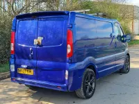 Usado Vauxhall Vivaro 90 HP (66 kW) 2007 Azul Monovolume