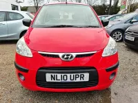 Used Hyundai i10 Classic 77 HP (56 kW) 2010 Red Hatchback