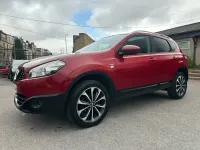 Used Nissan Qashqai N-TEC 117 HP (86 kW) 2013 Red SUV