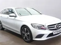 Used Mercedes C220 Premium Plus 200 HP (147 kW) 2019 Silver Estate