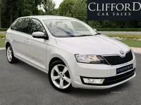 Used Skoda Rapid SE 90 HP (66 kW) 2017 Silver Hatchback