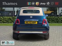 Used Fiat 500C Dolcevita 70 HP (51 kW) 2022 Blue Cabriolet