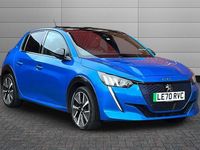 Used Peugeot e-208 GTi 100 kW (136 HP) 2020 Blue Hatchback