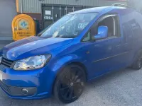 Used VW Caddy Highline 102 HP (75 kW) 2014 Blue MPV