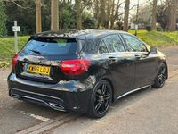 Used Mercedes A180 AMG line 2017 Black Hatchback
