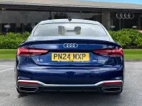 Used Audi A5 S-Line 150 HP (110 kW) 2024 Blue Hatchback