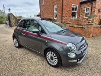 Used Fiat 500 Lounge 69 HP (50 kW) 2017 Grey Hatchback