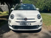 Used Fiat 500 Lounge 69 HP (50 kW) 2018 White Hatchback
