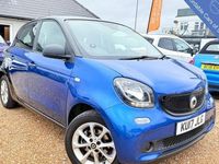 Used Smart ForFour Passion 71 HP (52 kW) 2017 Black Hatchback