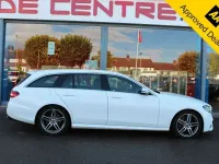 Used Mercedes E220 AMG line 194 HP (142 kW) 2017 White Estate
