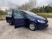 Used VW Sharan SE 150 HP (110 kW) 2021 Blue MPV