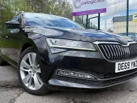 Used Skoda Superb SE L 150 HP (110 kW) 2019 Black Estate