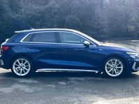 Used Audi S3 Sportback Comfort 310 HP (228 kW) 2023 Blue Hatchback
