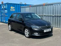 Used Skoda Fabia Drive 75 HP (55 kW) 2016 Black Hatchback