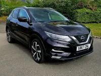 Used Nissan Qashqai Tekna 110 HP (80 kW) 2017 Black SUV