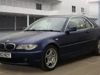Used BMW 330 Cabriolet Performance 2003 Blue Cabriolet