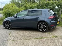 Used VW Golf VII GTD 184 HP (135 kW) 2018 Issac blue Hatchback