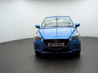 Usado Mazda 2 Inclusive 2017 Azul Citadino