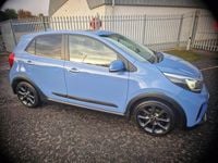 Used Kia Picanto X-Line 84 HP (61 kW) 2019 Blue Hatchback