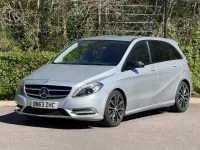 Used Mercedes B200 134 HP (98 kW) 2013 Silver Hatchback