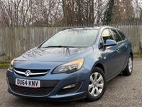 Used Vauxhall Astra Design Edition 2014 Blue Estate