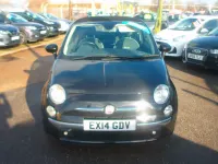 Begagnad Fiat 500C Lounge 69 HK (50 kW) 2014 Svart Cab