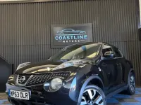 Used Nissan Juke N-TEC 110 HP (80 kW) 2014 Black SUV