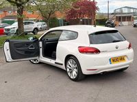 Begagnad VW Scirocco GT 2010 Vit Sportkupé