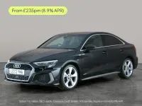 Usado Audi A3 S-Line 150 CV (110 kW) 2022 Negro Berlina