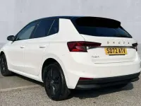 Used Skoda Fabia Colour Edition 110 HP (80 kW) 2022 Candy white black magic pearl effect Hatchback