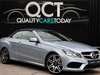 Used Mercedes E220 AMG 170 HP (125 kW) 2013 Silver Cabriolet
