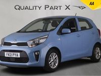 Used Kia Picanto 66 HP (48 kW) 2021 Blue Hatchback