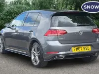 Second-hand VW Golf VII R-line 150 CP (110 kW) 2018 Gri Hatchback