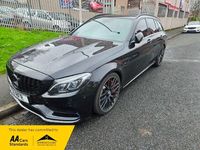 Used Mercedes C63S AMG Premium 2015 Black Estate