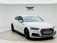 Used Audi A5 Sportback S-Line 190 HP (139 kW) 2017 White Hatchback