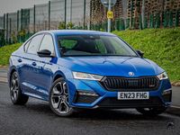 Used Skoda Octavia vRS 245 HP (180 kW) 2023 Blue Hatchback