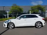 Używany Audi A3 S-Line 150 KM (110 kW) 2023 Biały Sedan/Limuzyna