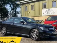 Used Mercedes C250 AMG 2012 Black Coupe