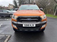 Used Ford Ranger Wildtrack 2018 Orange Pickup